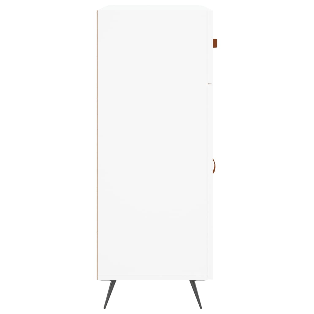 Buffet blanc 69,5x34x90 cm bois d'ingénierie - XIOS