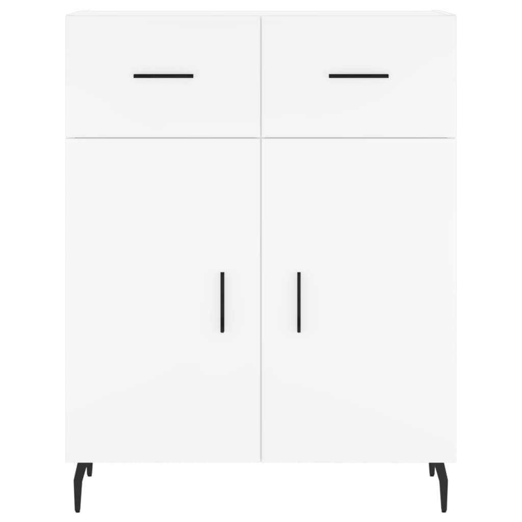 Buffet blanc 69,5x34x90 cm bois d'ingénierie - XIOS
