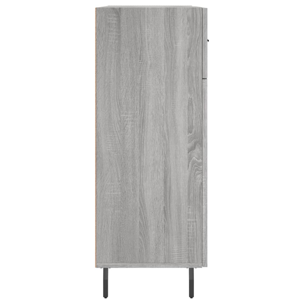 Buffet sonoma gris 69,5x34x90 cm bois d'ingénierie - XIOS