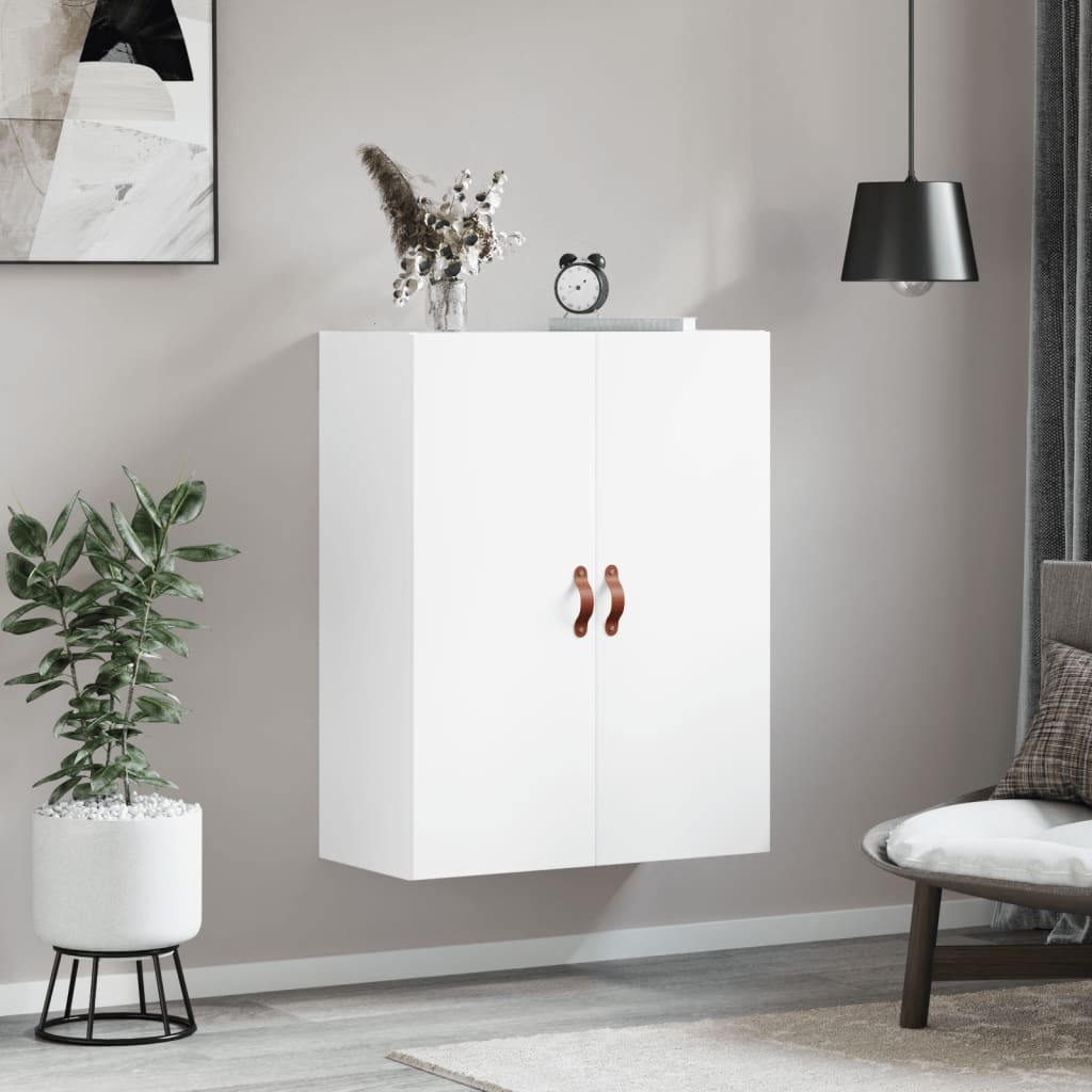 Armoire murale blanc 69,5x34x90 cm - XIOS