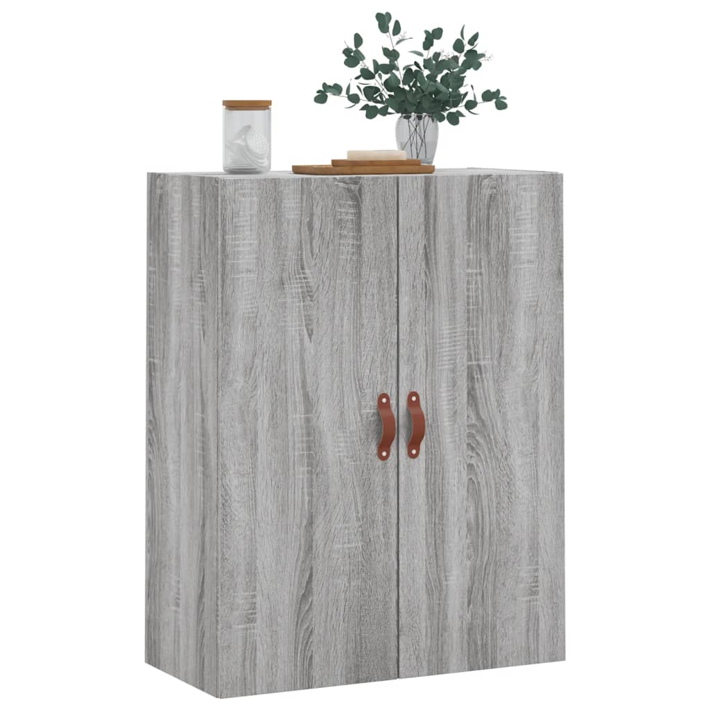 Armoire murale sonoma gris 69,5x34x90 cm - XIOS