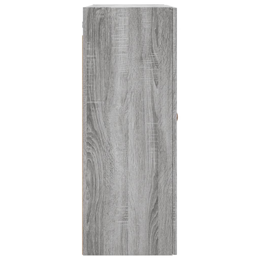 Armoire murale sonoma gris 69,5x34x90 cm - XIOS