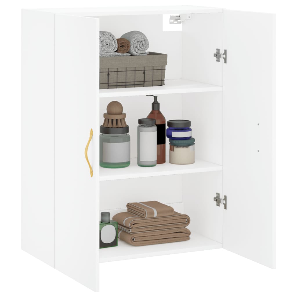 Armoire murale blanc 69,5x34x90 cm - XIOS