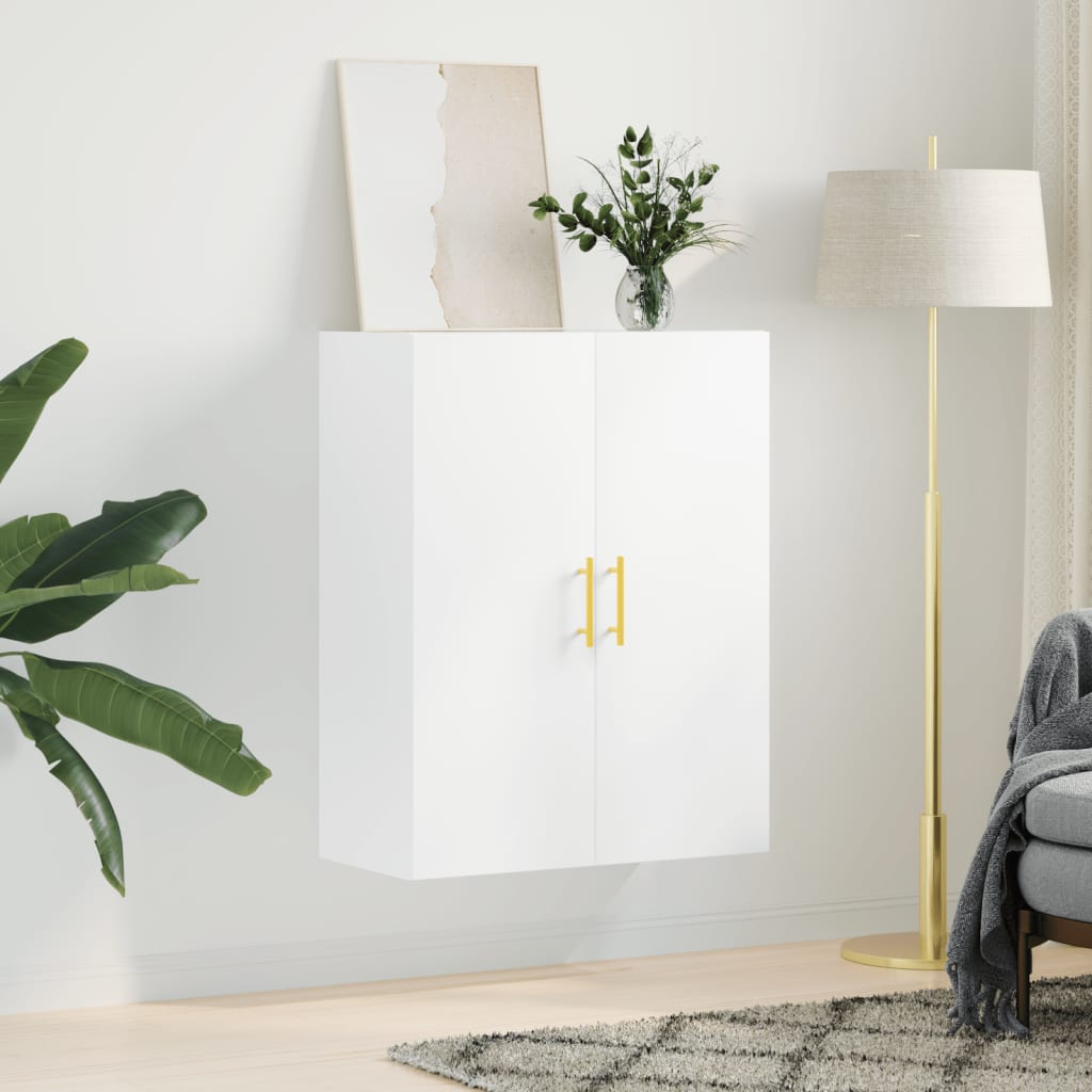 Armoire murale blanc 69,5x34x90 cm - XIOS