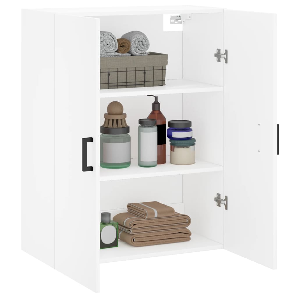 Armoire murale blanc 69,5x34x90 cm - XIOS