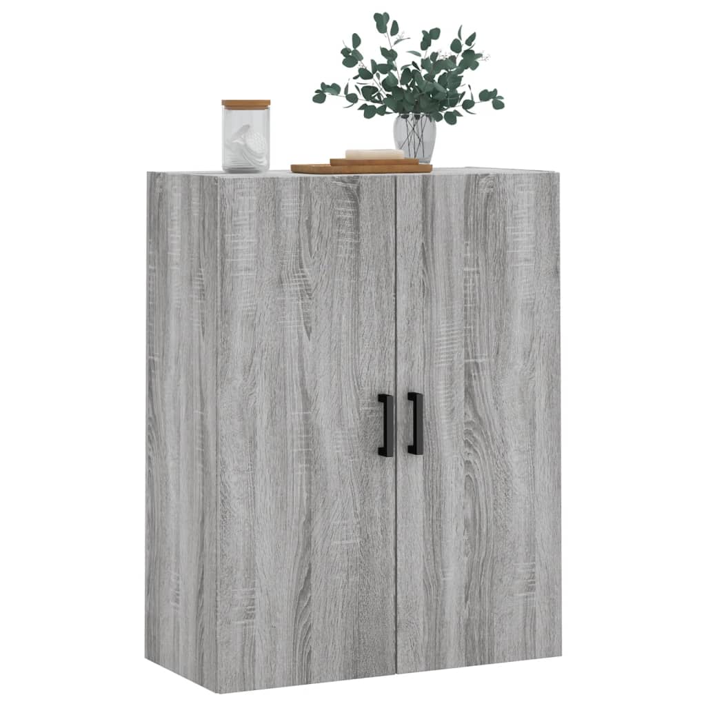 Armoire murale sonoma gris 69,5x34x90 cm - XIOS