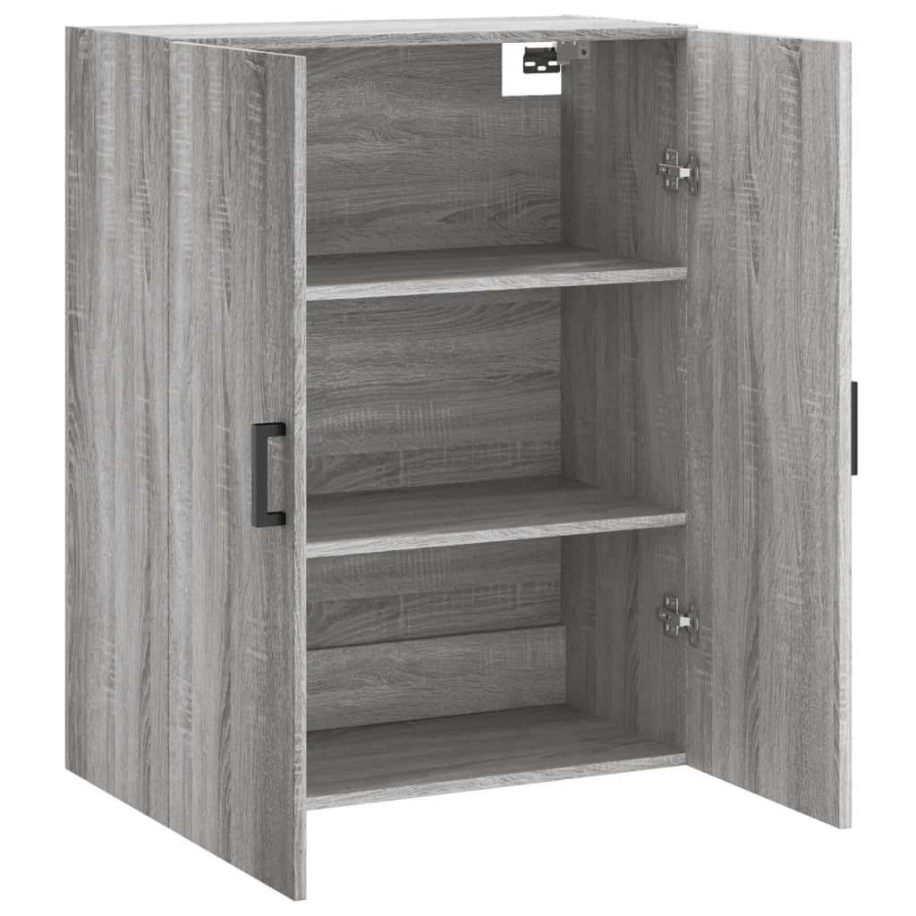 Armoire murale sonoma gris 69,5x34x90 cm - XIOS