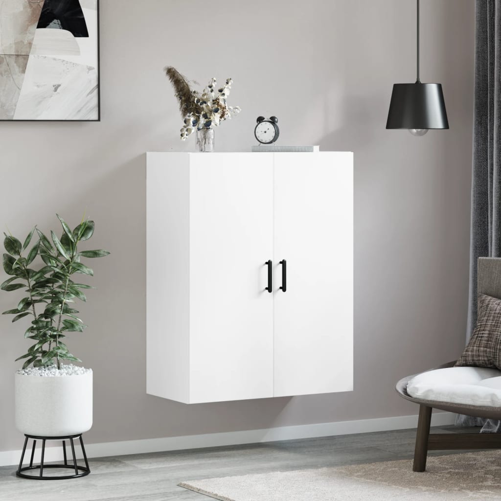 Armoire murale blanc 69,5x34x90 cm - XIOS