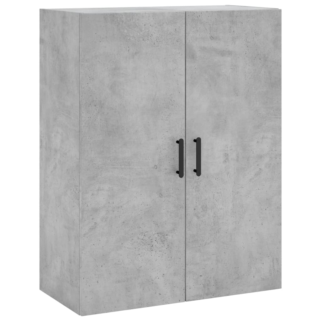 Armoire murale gris béton 69,5x34x90 cm - XIOS