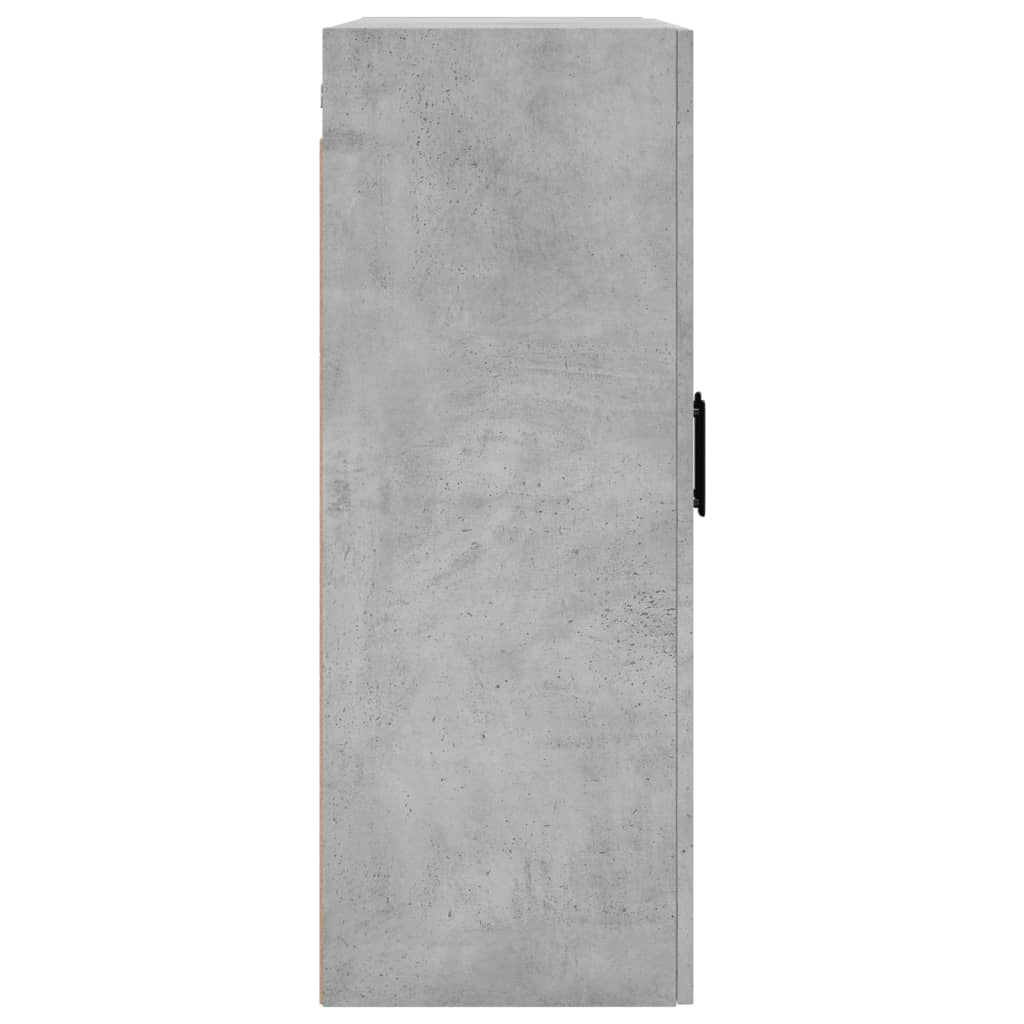 Armoire murale gris béton 69,5x34x90 cm - XIOS