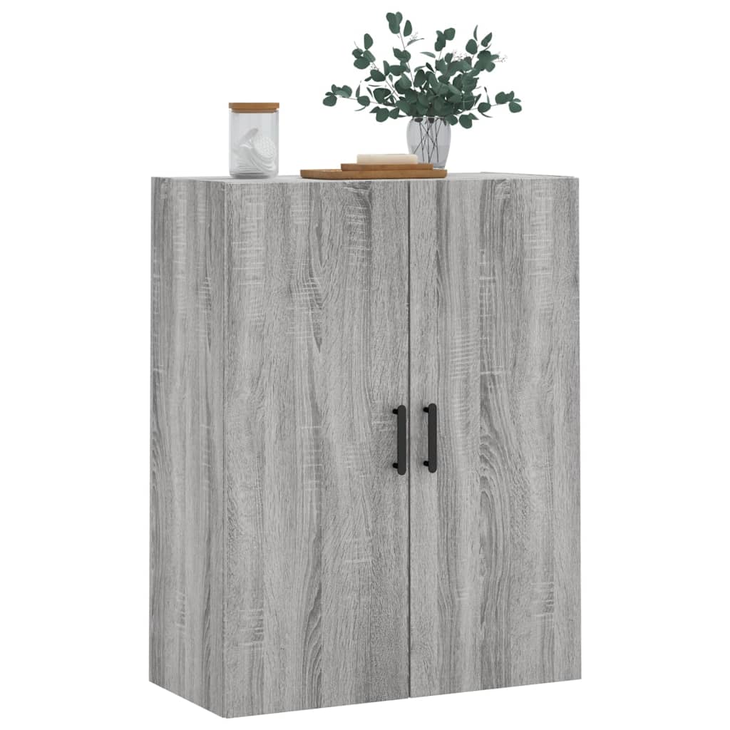 Armoire murale sonoma gris 69,5x34x90 cm - XIOS