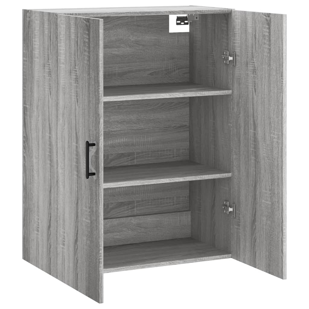 Armoire murale sonoma gris 69,5x34x90 cm - XIOS