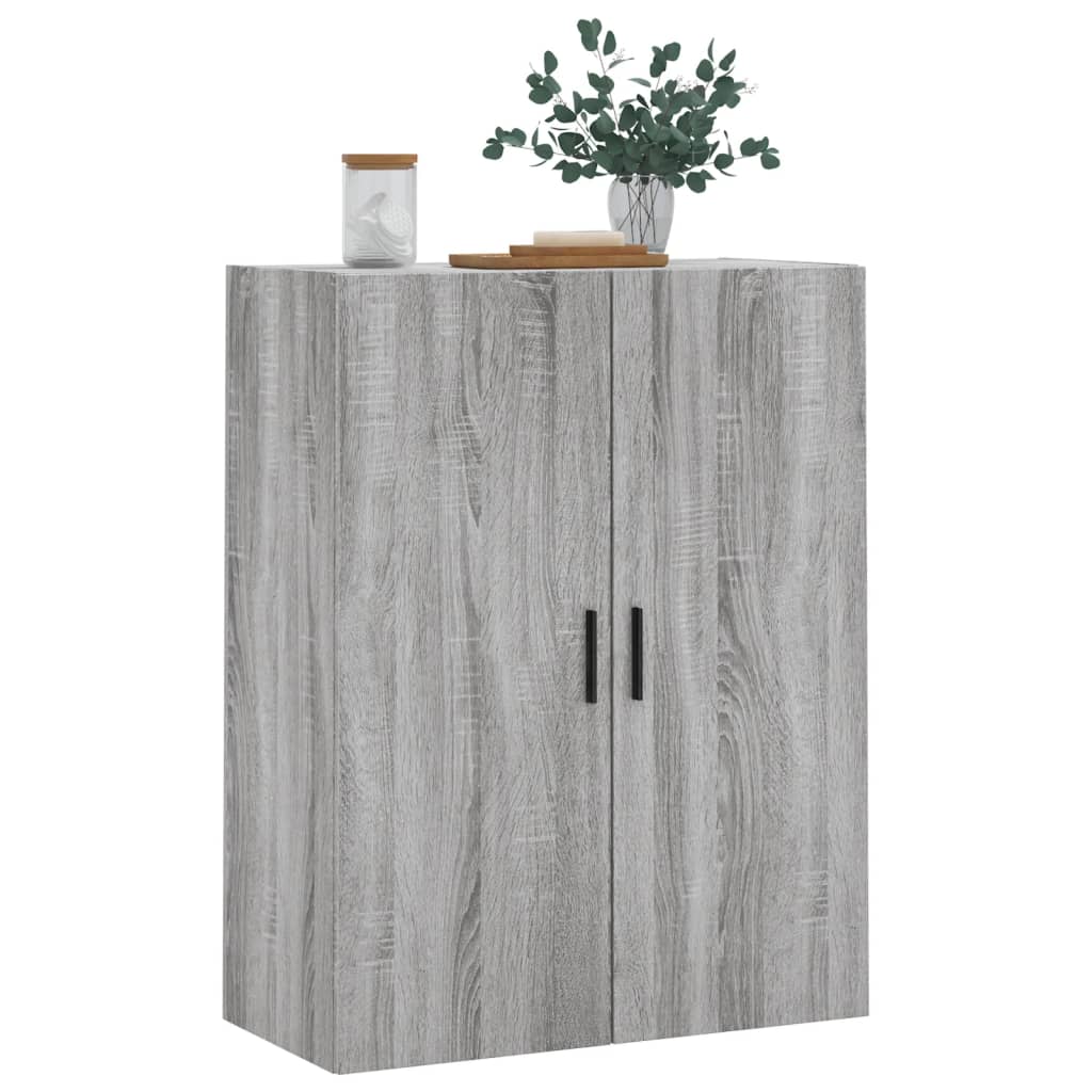 Armoire murale sonoma gris 69,5x34x90 cm - XIOS