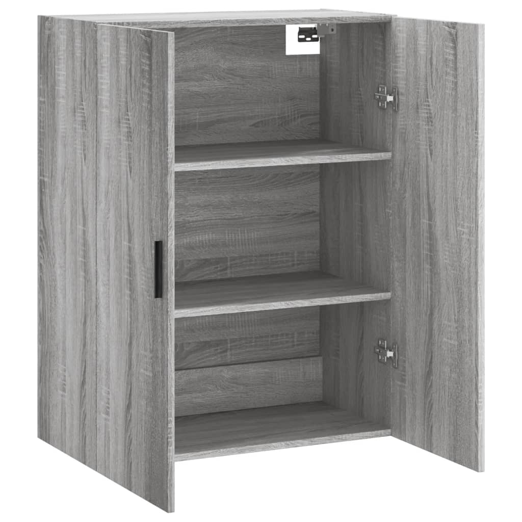 Armoire murale sonoma gris 69,5x34x90 cm - XIOS