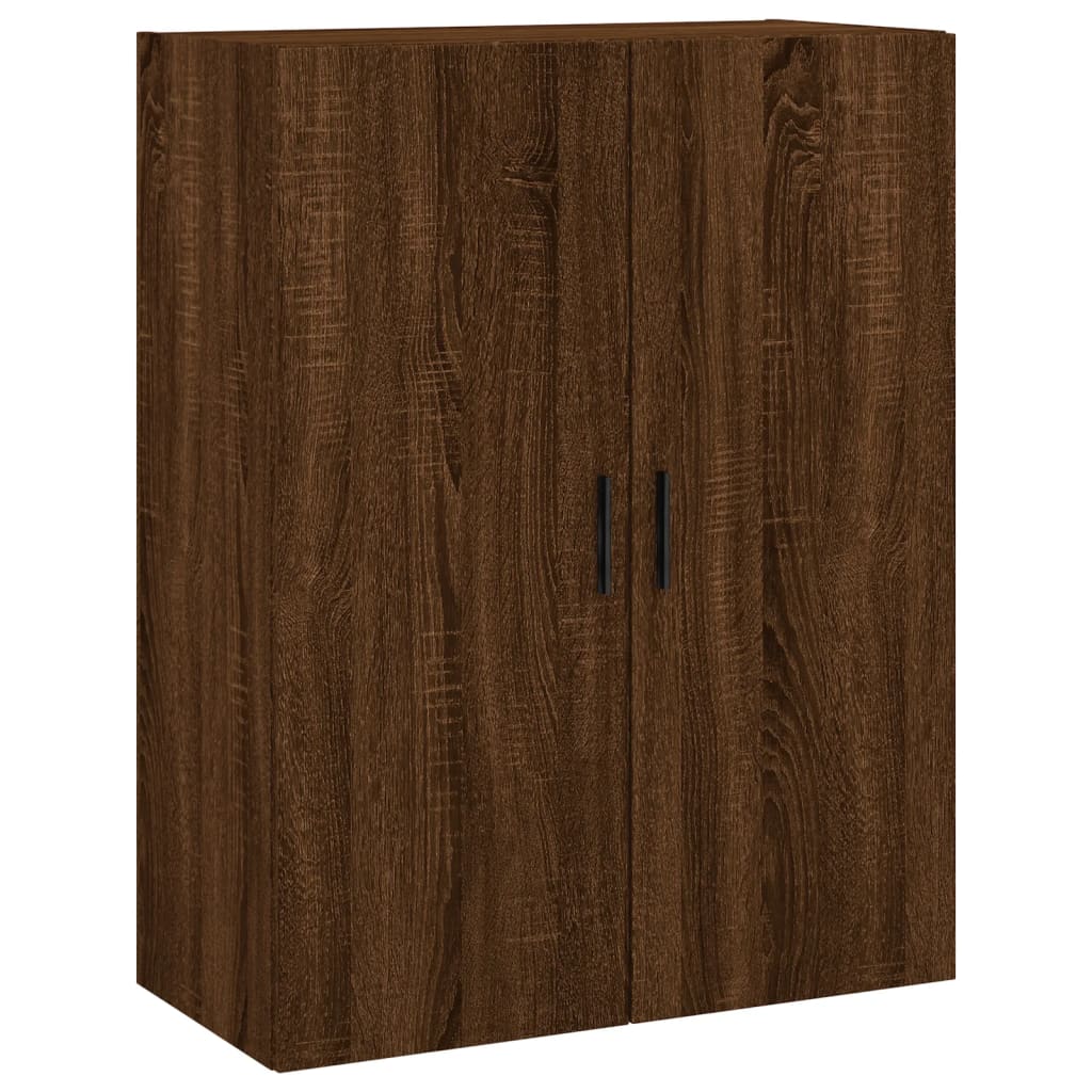 Armoire murale chêne marron 69,5x34x90 cm - XIOS