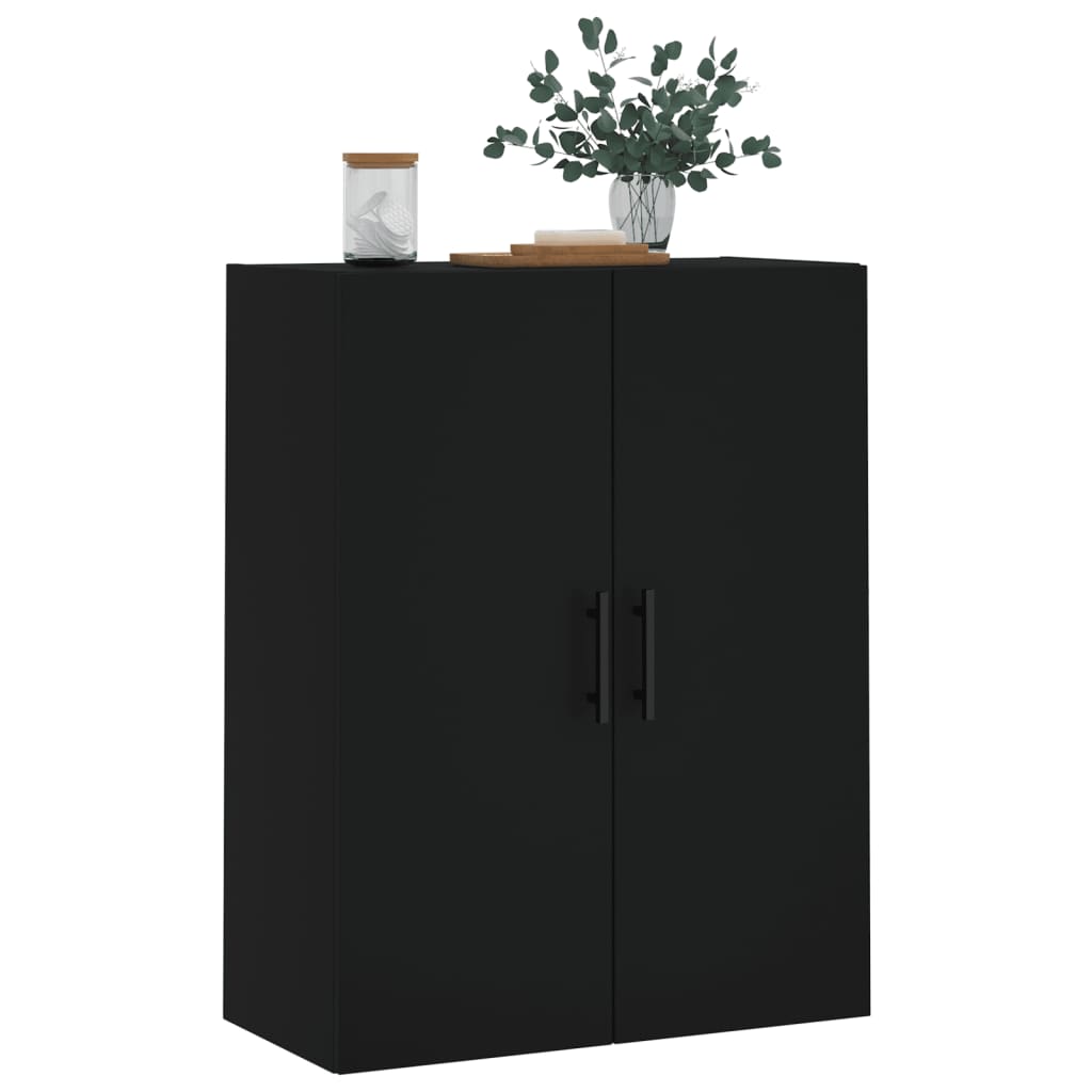 Armoire murale noir 69,5x34x90 cm - XIOS