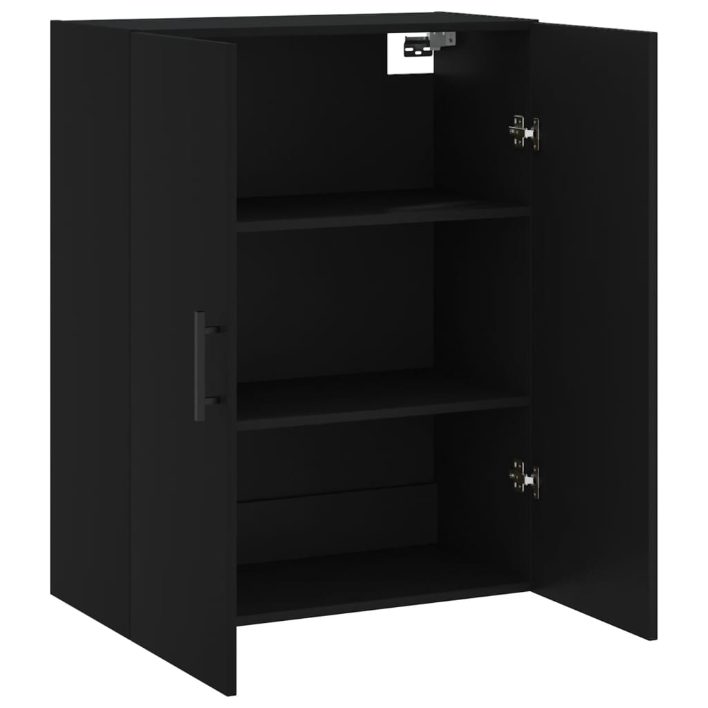 Armoire murale noir 69,5x34x90 cm - XIOS