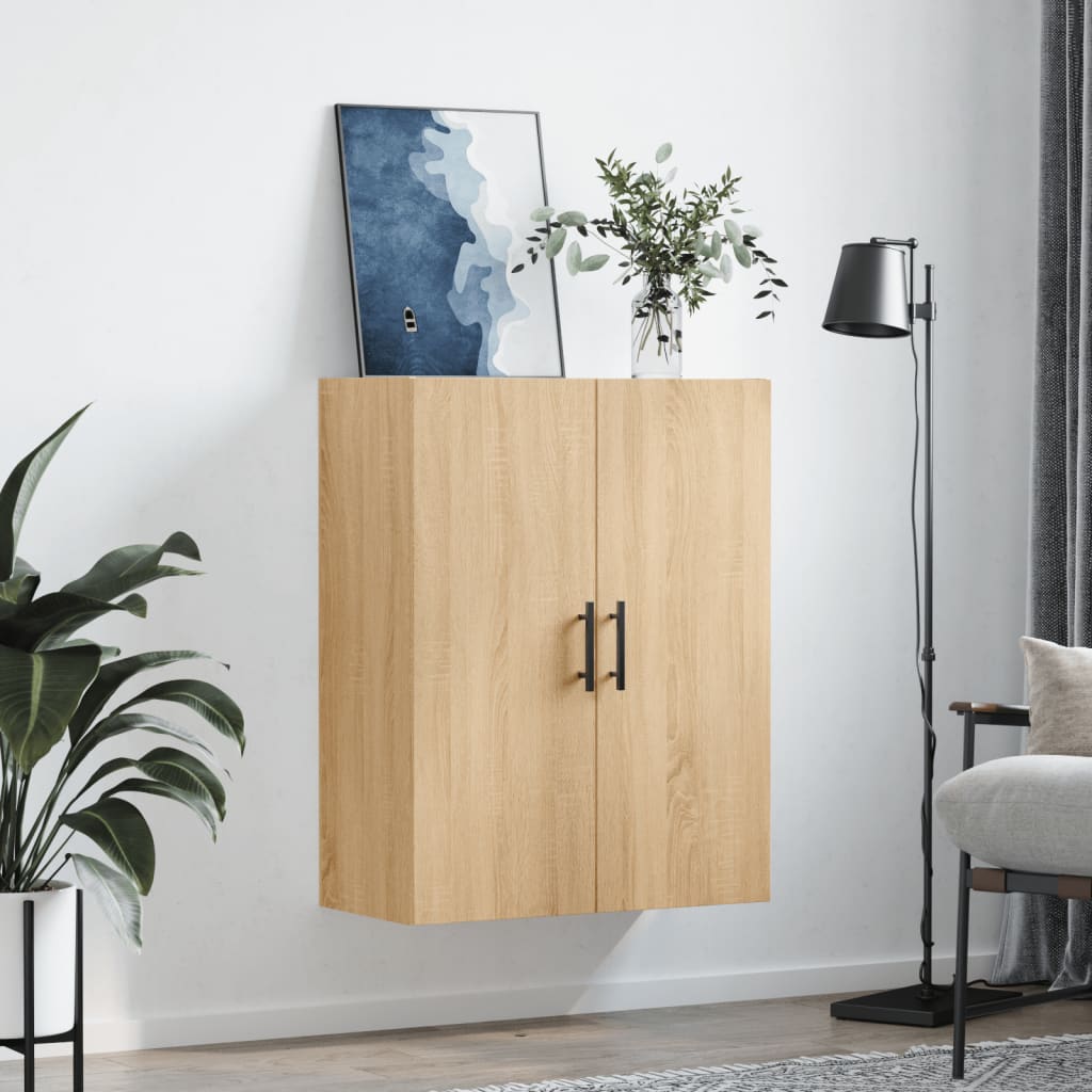 Armoire murale chêne sonoma 69,5x34x90 cm - XIOS