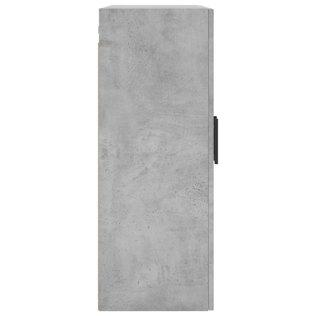 Armoire murale gris béton 69,5x34x90 cm - XIOS