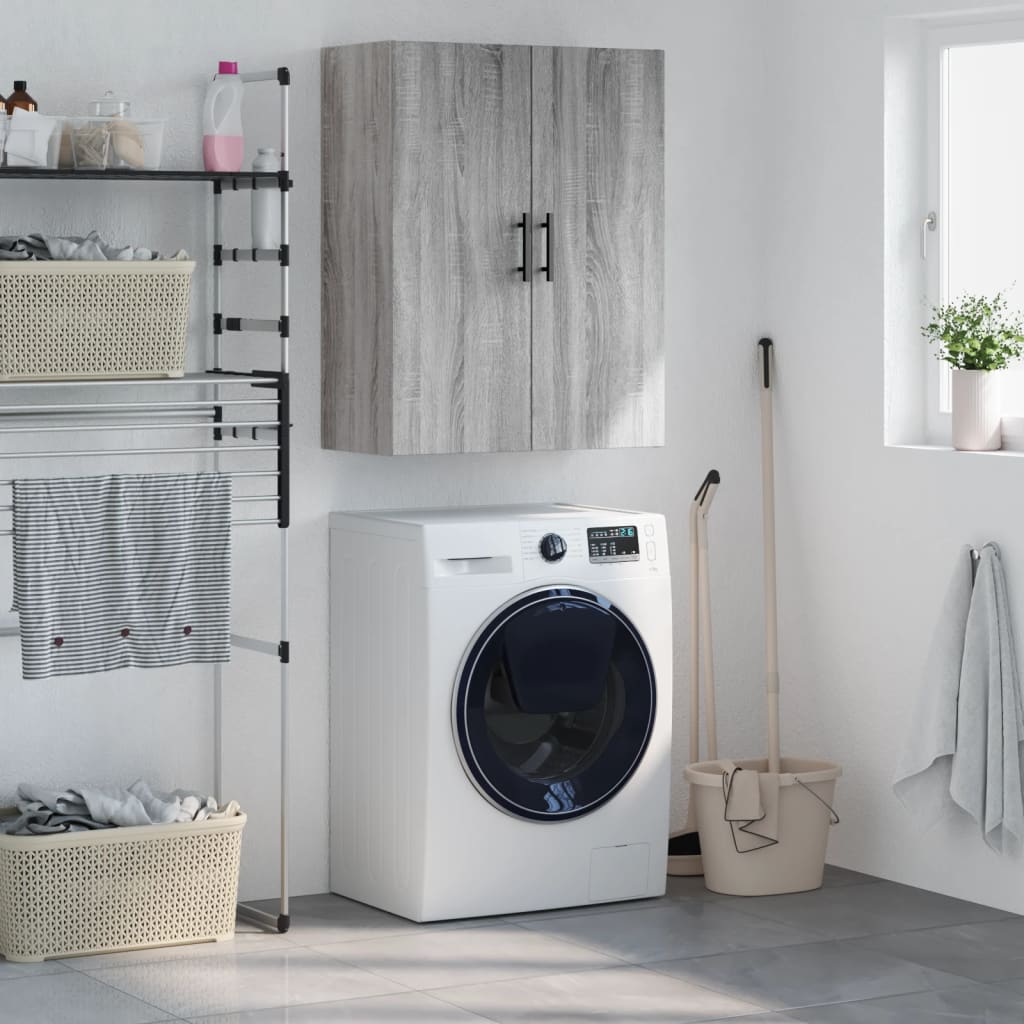 Armoire murale sonoma gris 69,5x34x90 cm - XIOS