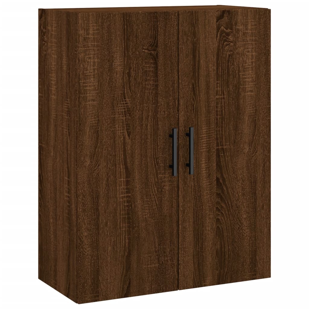 Armoire murale chêne marron 69,5x34x90 cm - XIOS