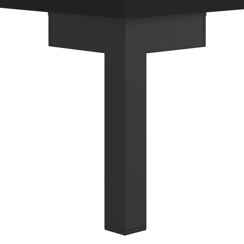 Meuble TV noir 102x36x50 cm bois d'ingénierie - XIOS