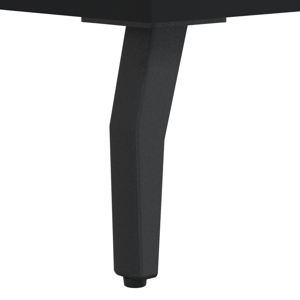 Meuble TV noir 102x36x50 cm bois d'ingénierie - XIOS