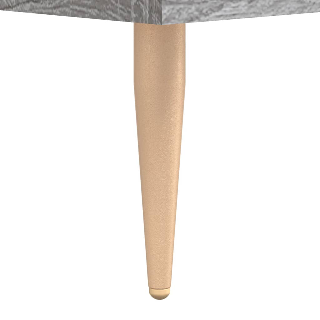 Meuble TV sonoma gris 150x36x30 cm bois d'ingénierie - XIOS