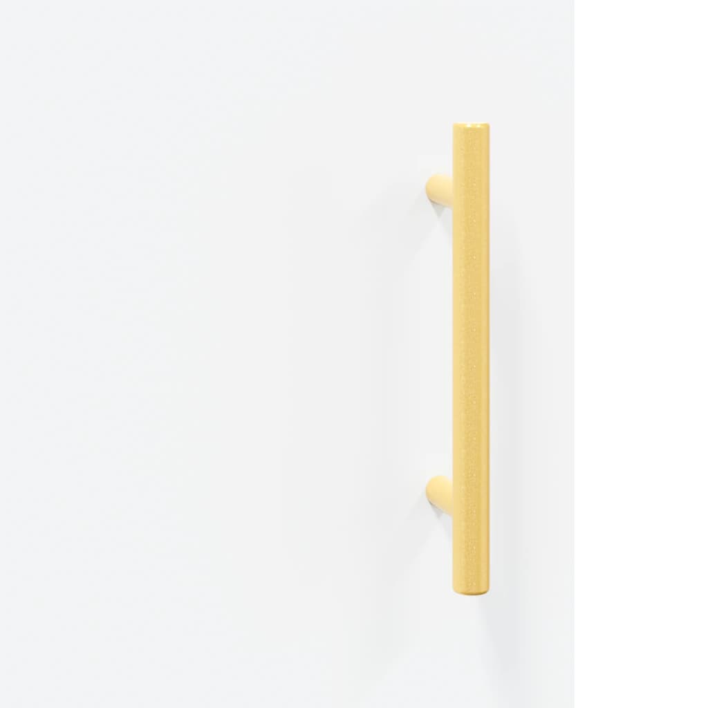Bureau blanc 140x50x75 cm bois d'ingénierie - XIOS