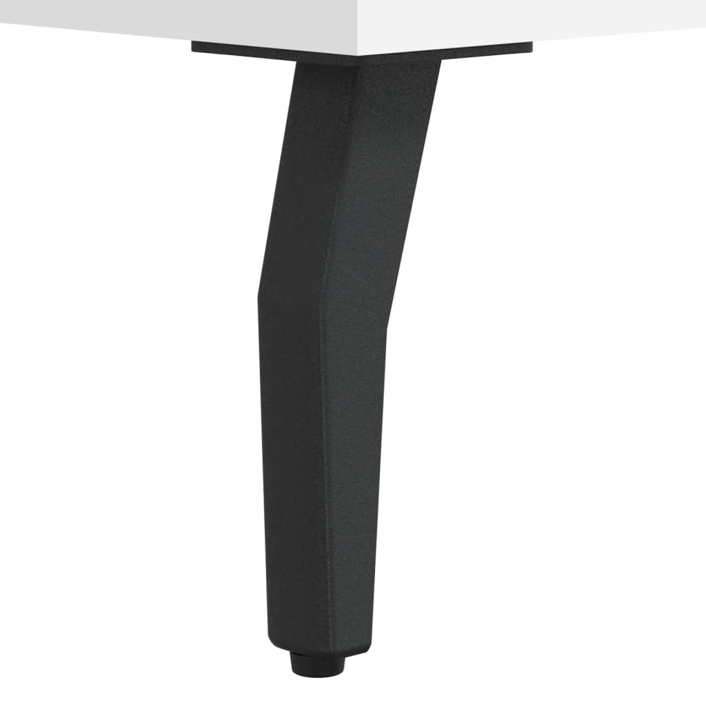 Bureau blanc 140x50x75 cm bois d'ingénierie - XIOS