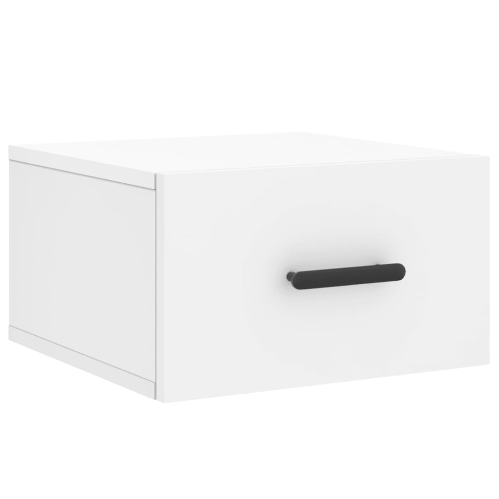 Tables de chevet murales 2 pcs blanc 35x35x20 cm - XIOS