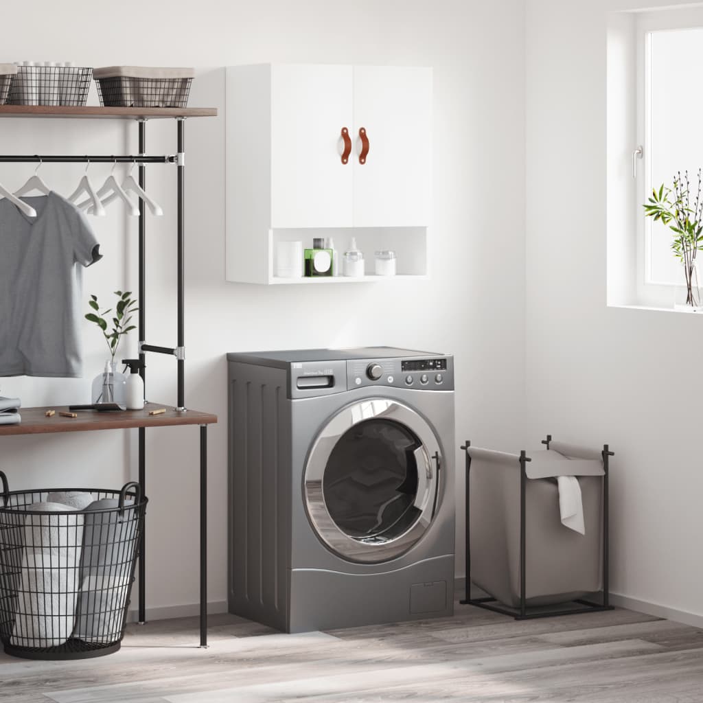 Armoire murale blanc 60x31x70 cm bois d'ingénierie - XIOS