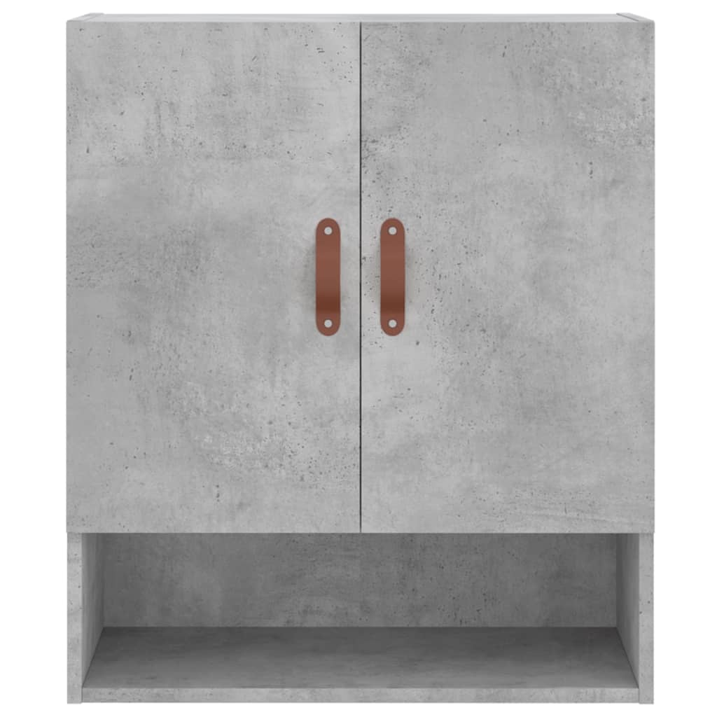 Armoire murale gris béton 60x31x70 cm bois d'ingénierie - XIOS