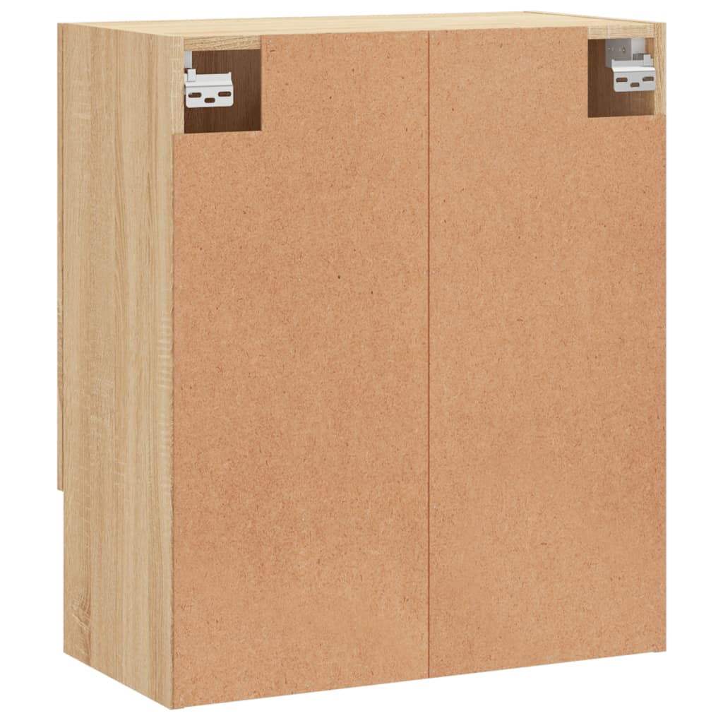 Armoire murale chêne sonoma 60x31x70 cm bois d'ingénierie - XIOS