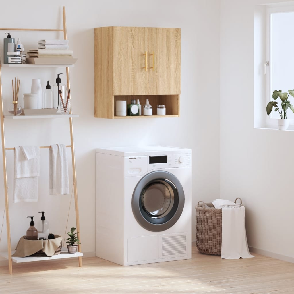 Armoire murale chêne sonoma 60x31x70 cm bois d'ingénierie - XIOS