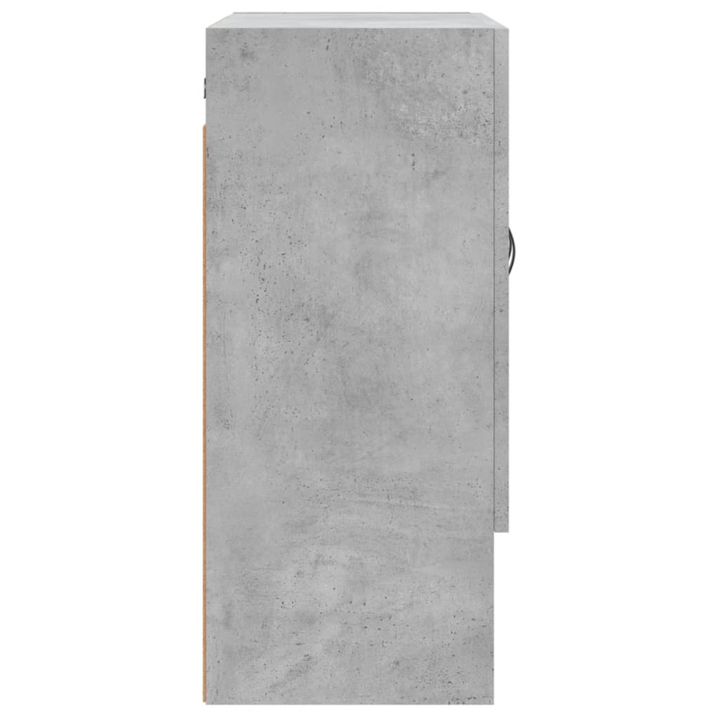 Armoire murale gris béton 60x31x70 cm bois d'ingénierie - XIOS