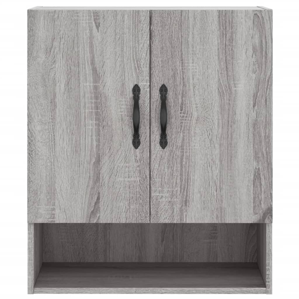 Armoire murale sonoma gris 60x31x70 cm bois d'ingénierie - XIOS