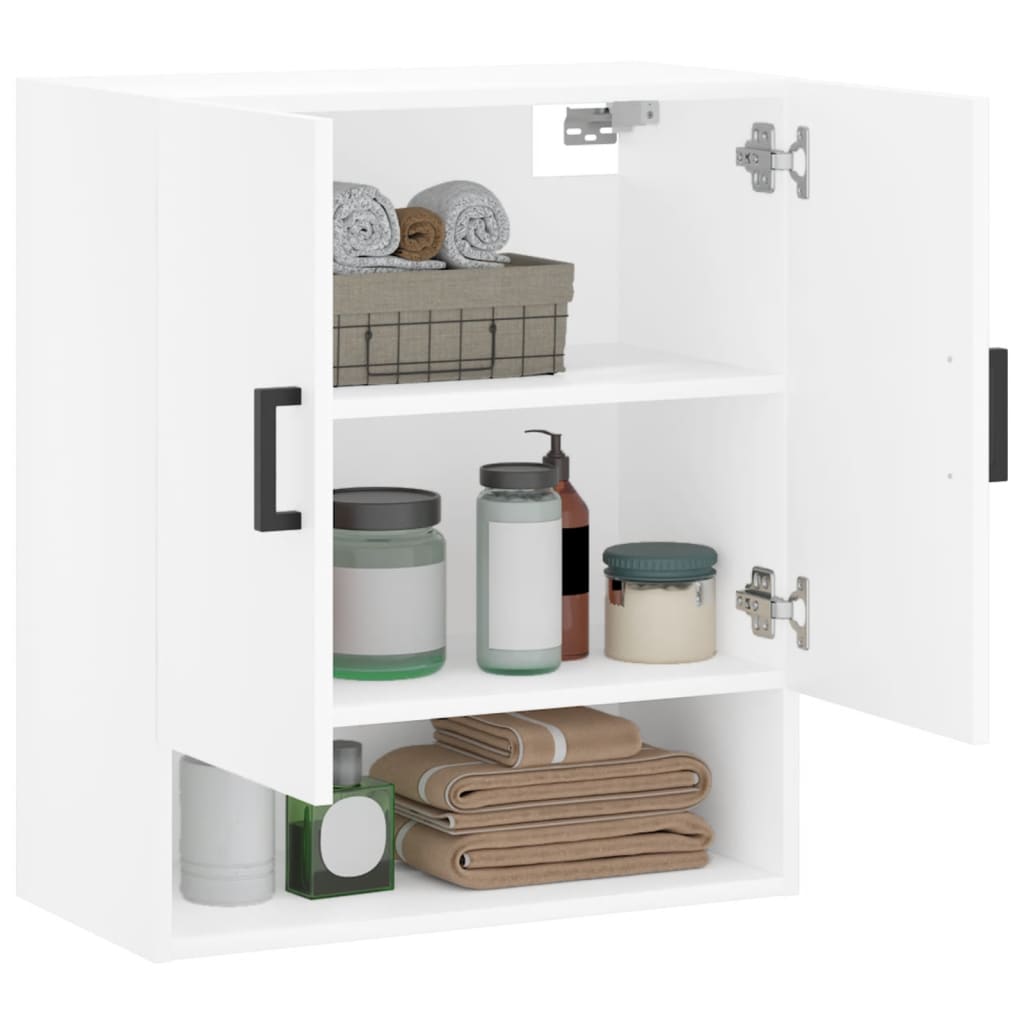 Armoire murale blanc 60x31x70 cm bois d'ingénierie - XIOS