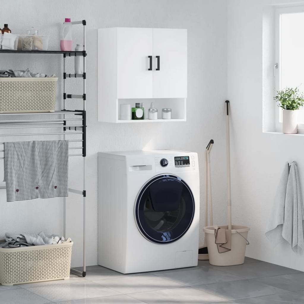 Armoire murale blanc 60x31x70 cm bois d'ingénierie - XIOS