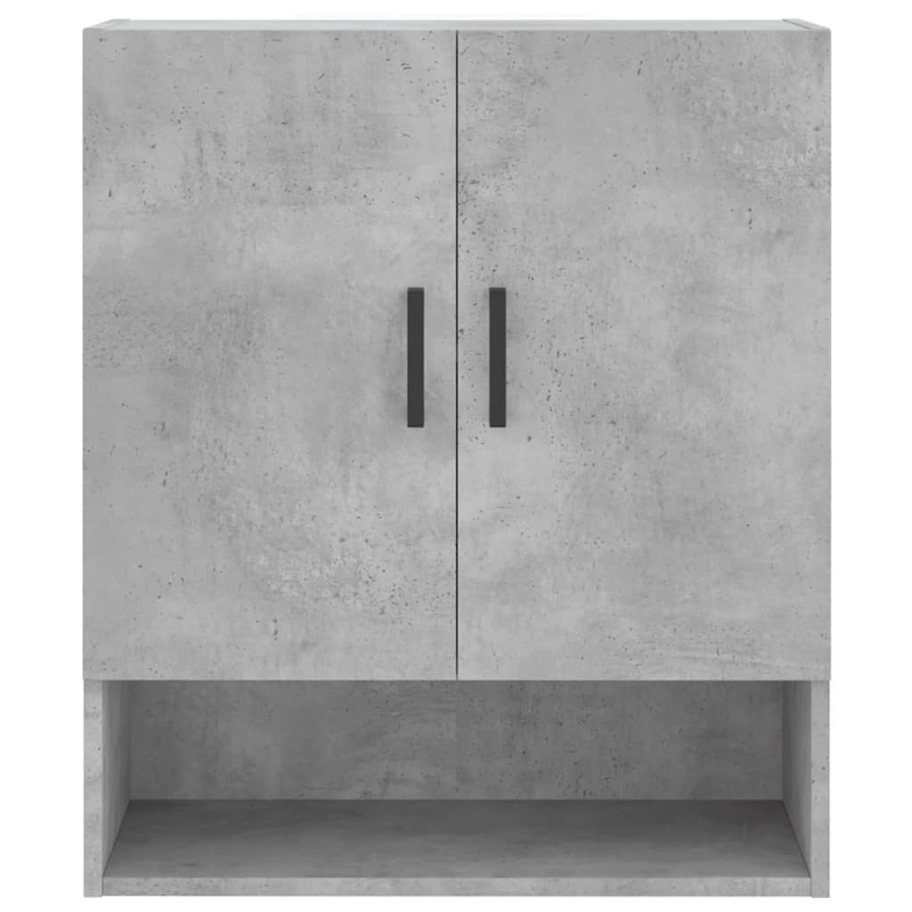 Armoire murale gris béton 60x31x70 cm bois d'ingénierie - XIOS