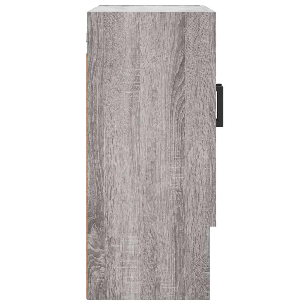 Armoire murale sonoma gris 60x31x70 cm bois d'ingénierie - XIOS