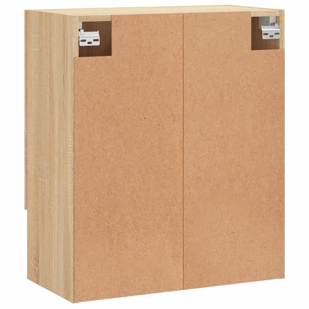 Armoire murale chêne sonoma 60x31x70 cm bois d'ingénierie - XIOS