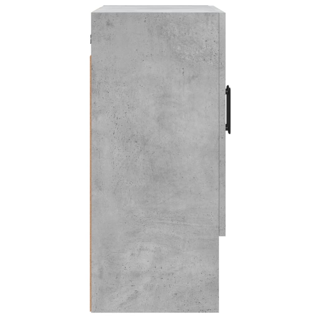 Armoire murale gris béton 60x31x70 cm bois d'ingénierie - XIOS