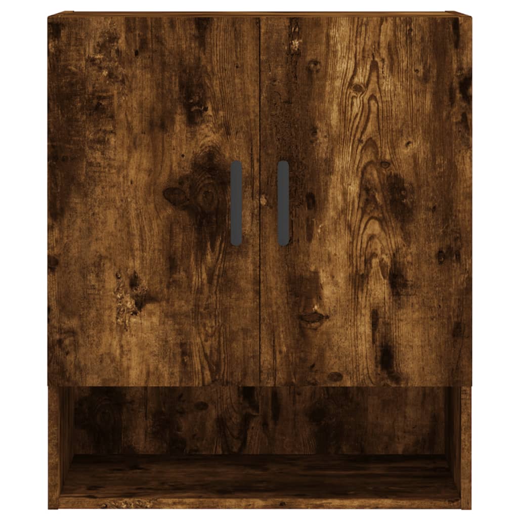 Armoire murale chêne fumé 60x31x70 cm bois d'ingénierie - XIOS