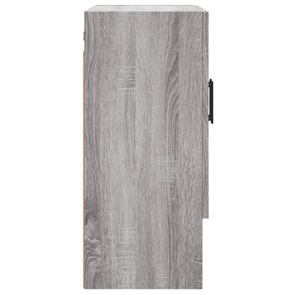 Armoire murale sonoma gris 60x31x70 cm bois d'ingénierie - XIOS
