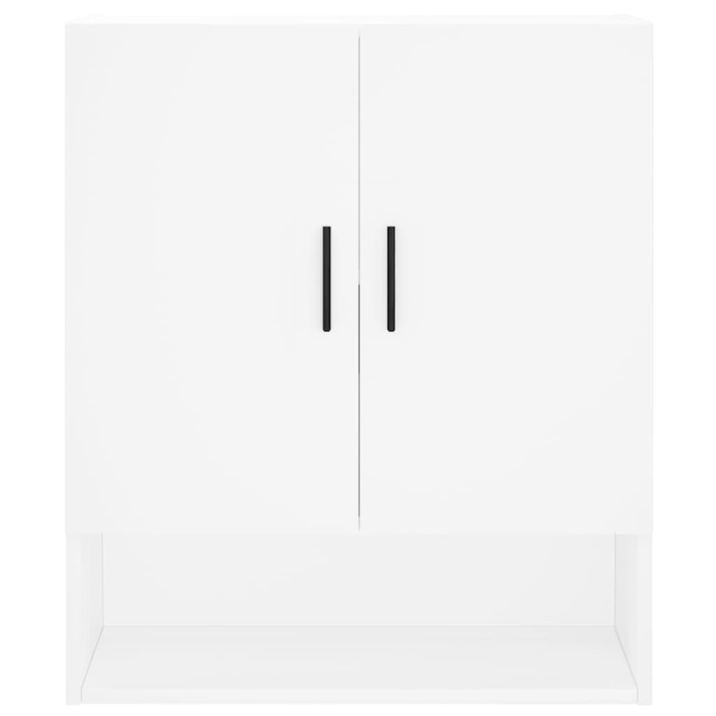 Armoire murale blanc 60x31x70 cm bois d'ingénierie