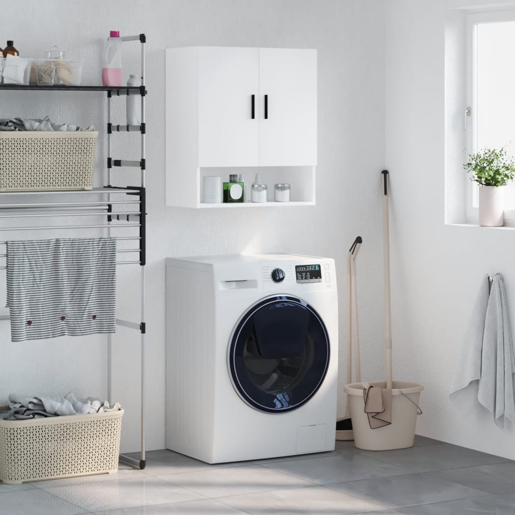 Armoire murale blanc 60x31x70 cm bois d'ingénierie - XIOS