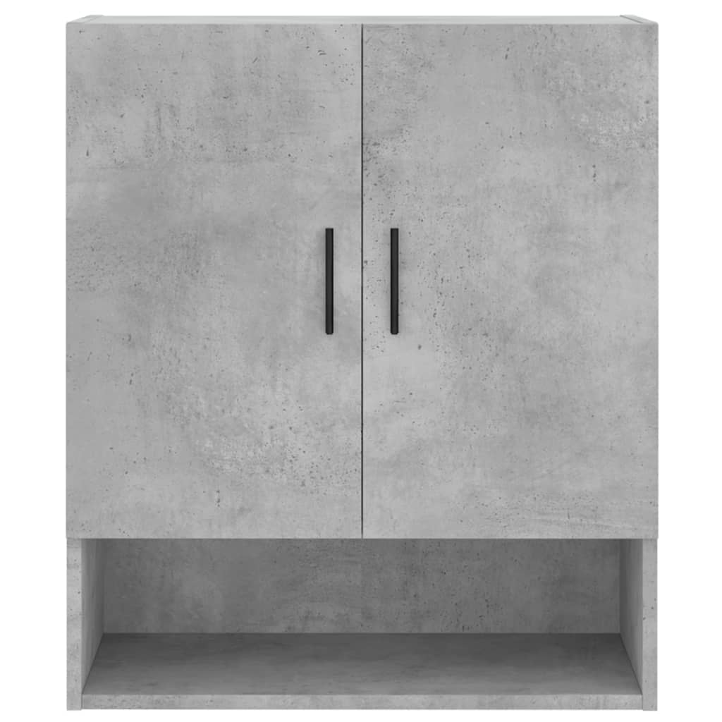 Armoire murale gris béton 60x31x70 cm bois d'ingénierie - XIOS