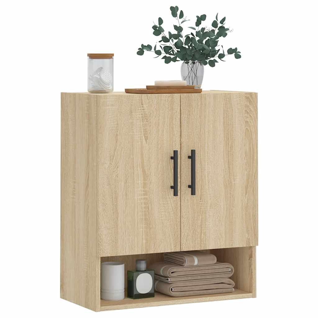 Armoire murale chêne sonoma 60x31x70 cm bois d'ingénierie - XIOS
