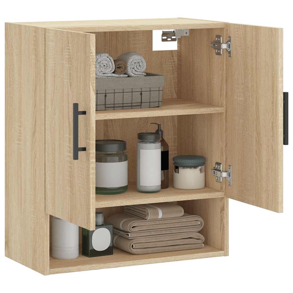 Armoire murale chêne sonoma 60x31x70 cm bois d'ingénierie - XIOS